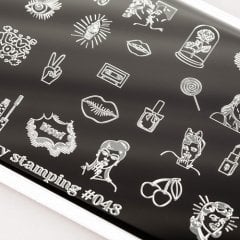 Swanky Stamping Plaka 048