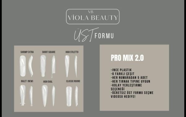 Viola Beauty Üst Formu Pro Mix 2.0