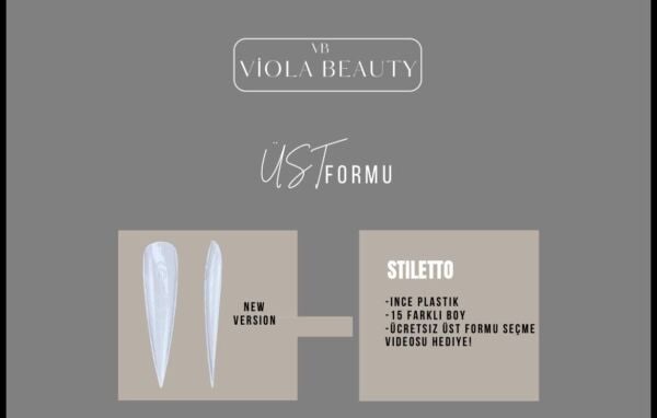 Viola Beauty Üst Formu Stiletto