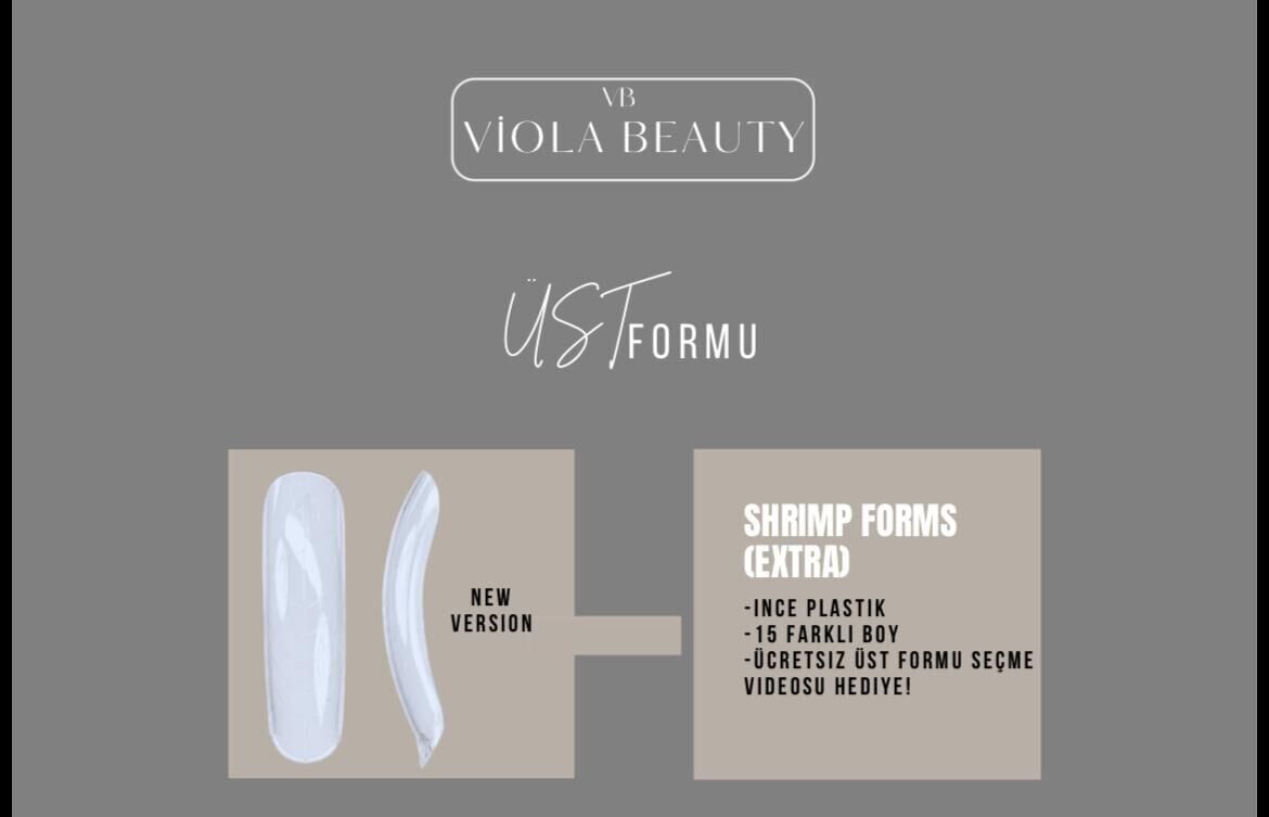 Viola Beauty Üst Formu Shrimp Forms (Extra)
