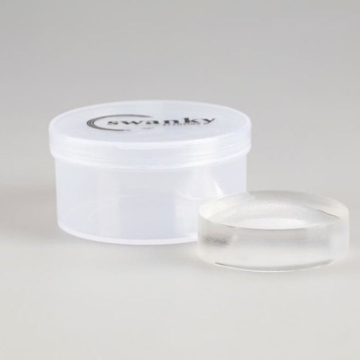 Swanky Stamping Çift Silikonlu Kapaklı Stamper Yedek Şeffaf Silikonu