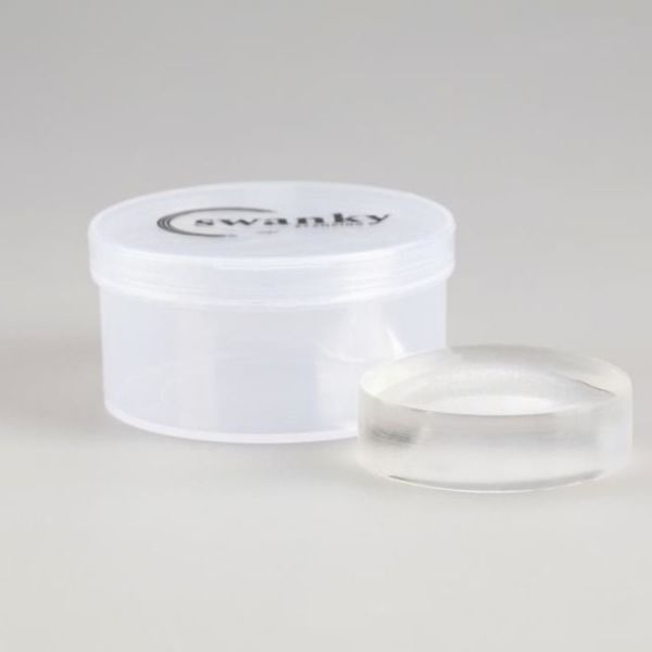 Swanky Stamping Çift Silikonlu Kapaklı Stamper Yedek Şeffaf Silikonu