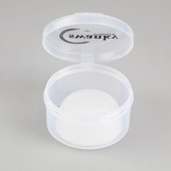 Swanky Stamping Çift Silikonlu Kapaklı Stamper Yedek Beyaz Silikonu