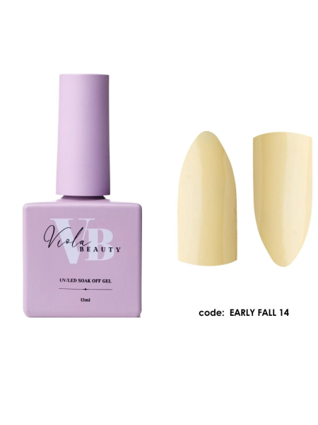 Viola Beauty Kalıcı Oje Early Fall #0014 - 13 ml - Sonbahar tonları
