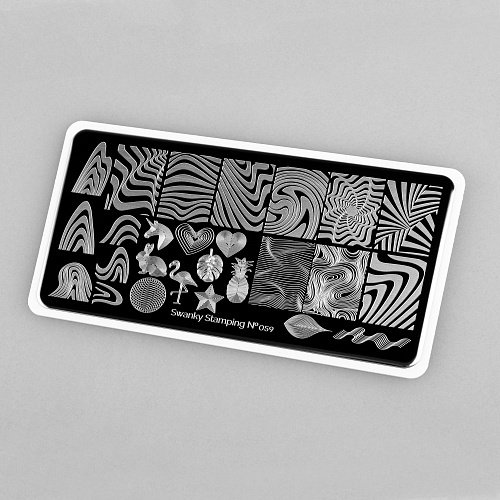 Swanky Stamping Plaka 059