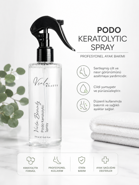 Viola Beauty Podo Keratolytic Spray - 250ml
