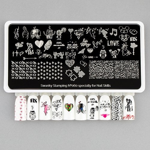 Swanky Stamping Plaka 060