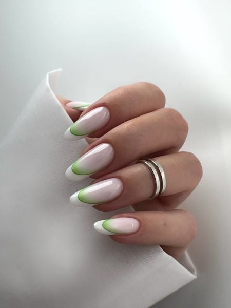 Ombre French Su Transferi Sticker WB-078 2.2-3.0 cm Uzunluğundaki Tırnaklar İçin Uygundur