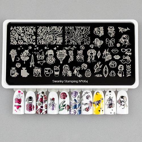 Swanky Stamping Plaka 064