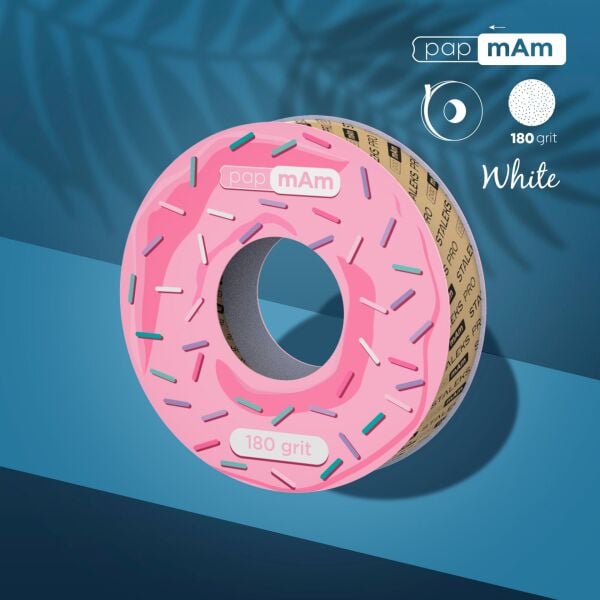 Staleks Expert Donut PapmAm Düz Törpü İçin Yedek Blok, 180 grit