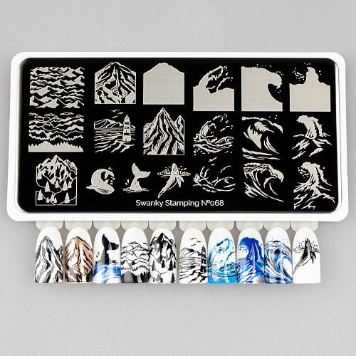 Swanky Stamping Plaka 068