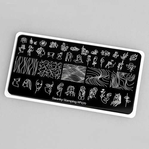 Swanky Stamping Plaka 070