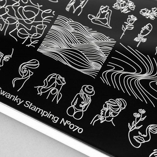 Swanky Stamping Plaka 070