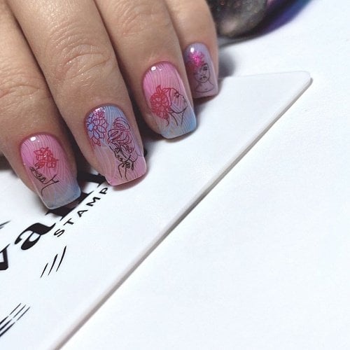 Swanky Stamping Plaka 070