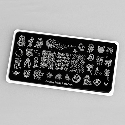 Swanky Stamping Plaka 077