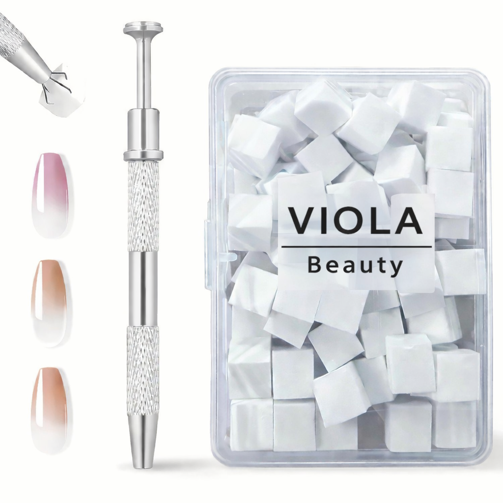 Viola Beauty Kalem Tutuculu Nail Art Ombre Süngeri (100'lü)