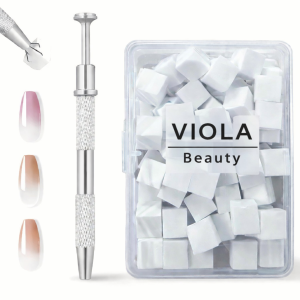 Viola Beauty Kalem Tutuculu Nail Art Ombre Süngeri (100'lü)