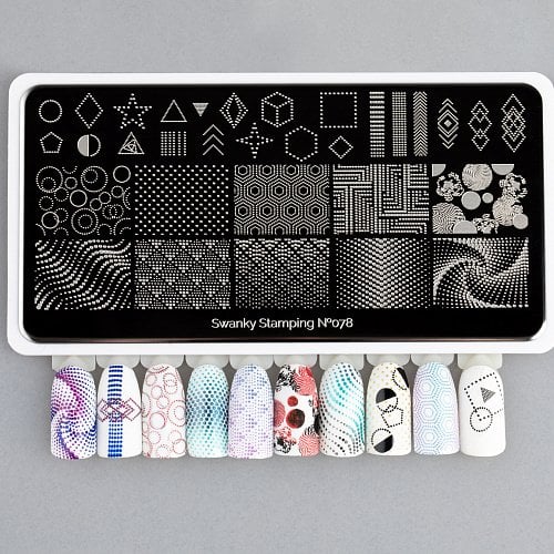 Swanky Stamping Plaka 078