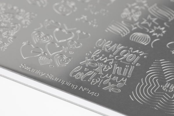 Swanky Stamping Büyük Plaka 140