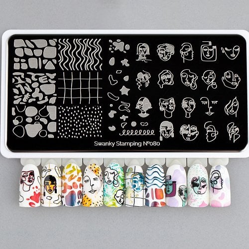 Swanky Stamping Plaka 080