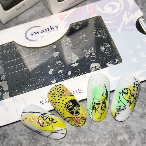 Swanky Stamping Plaka 080