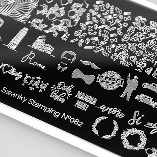 Swanky Stamping Plaka 082