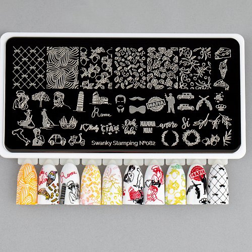 Swanky Stamping Plaka 082