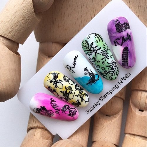 Swanky Stamping Plaka 082