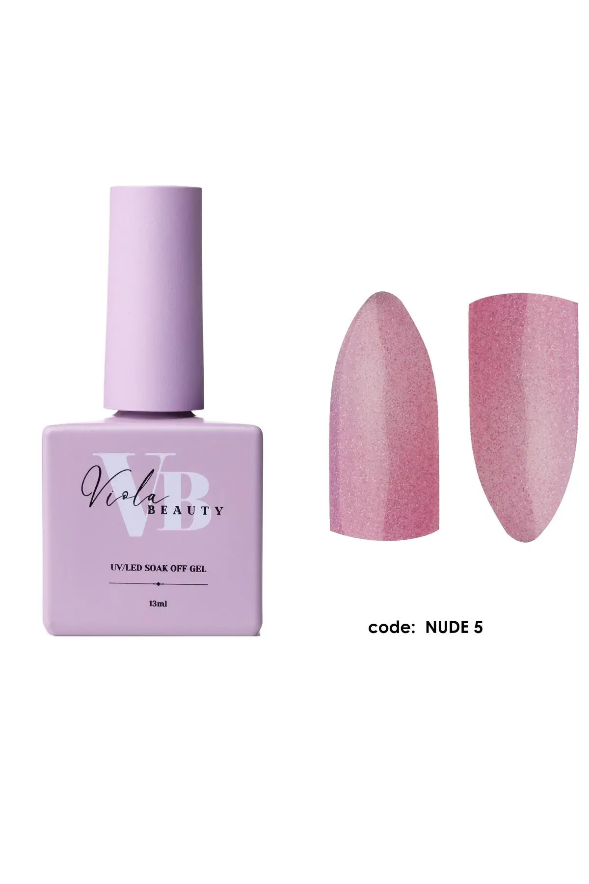 Viola Beauty Kalıcı Oje Nude Collection #0005 13 ml