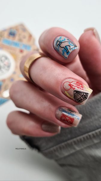 Swanky Stamping Büyük Plaka 143