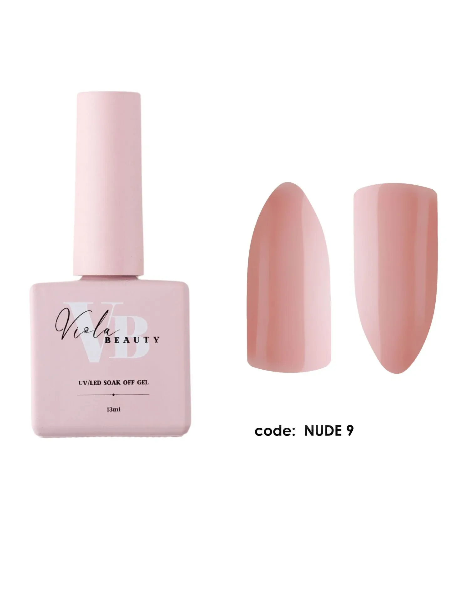Viola Beauty Kalıcı Oje Nude Collection #0009 13 ml