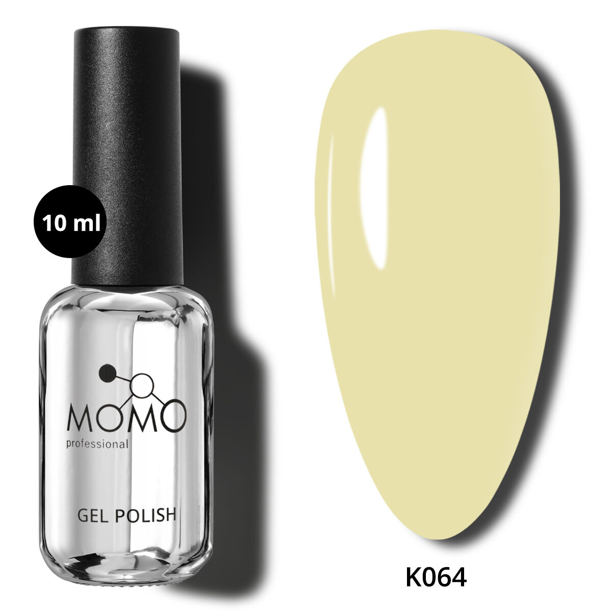 Momo Professional Klasik Seri Kalıcı Oje K064 Butter Yellow / Tereyağı Sarısı (10ml)