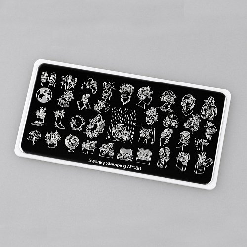 Swanky Stamping Plaka 086