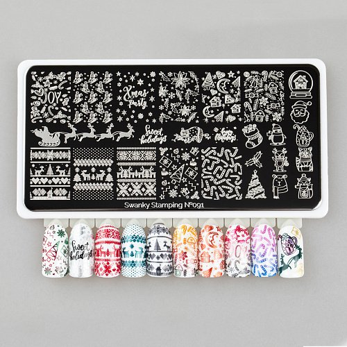 Swanky Stamping Plaka 091