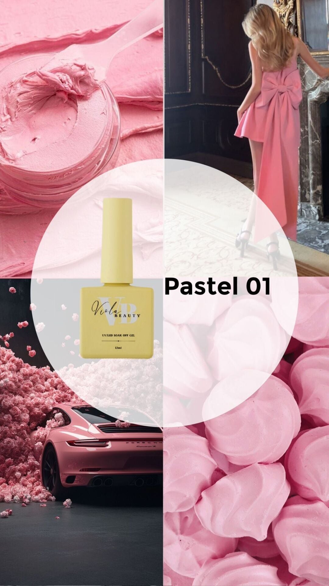 Viola Beauty Kalıcı Oje Pastel #0001 13 ml