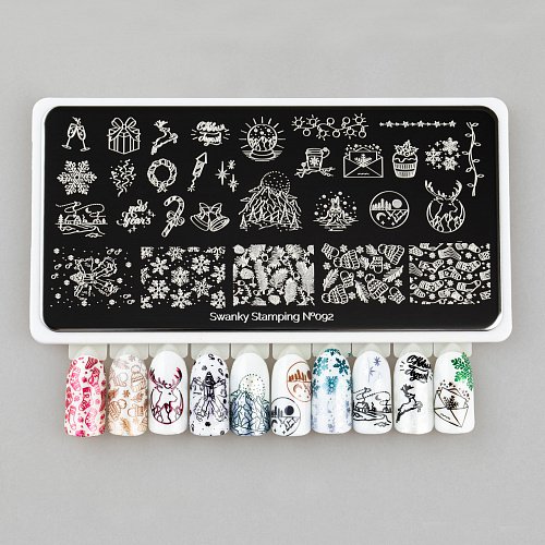 Swanky Stamping Plaka 092