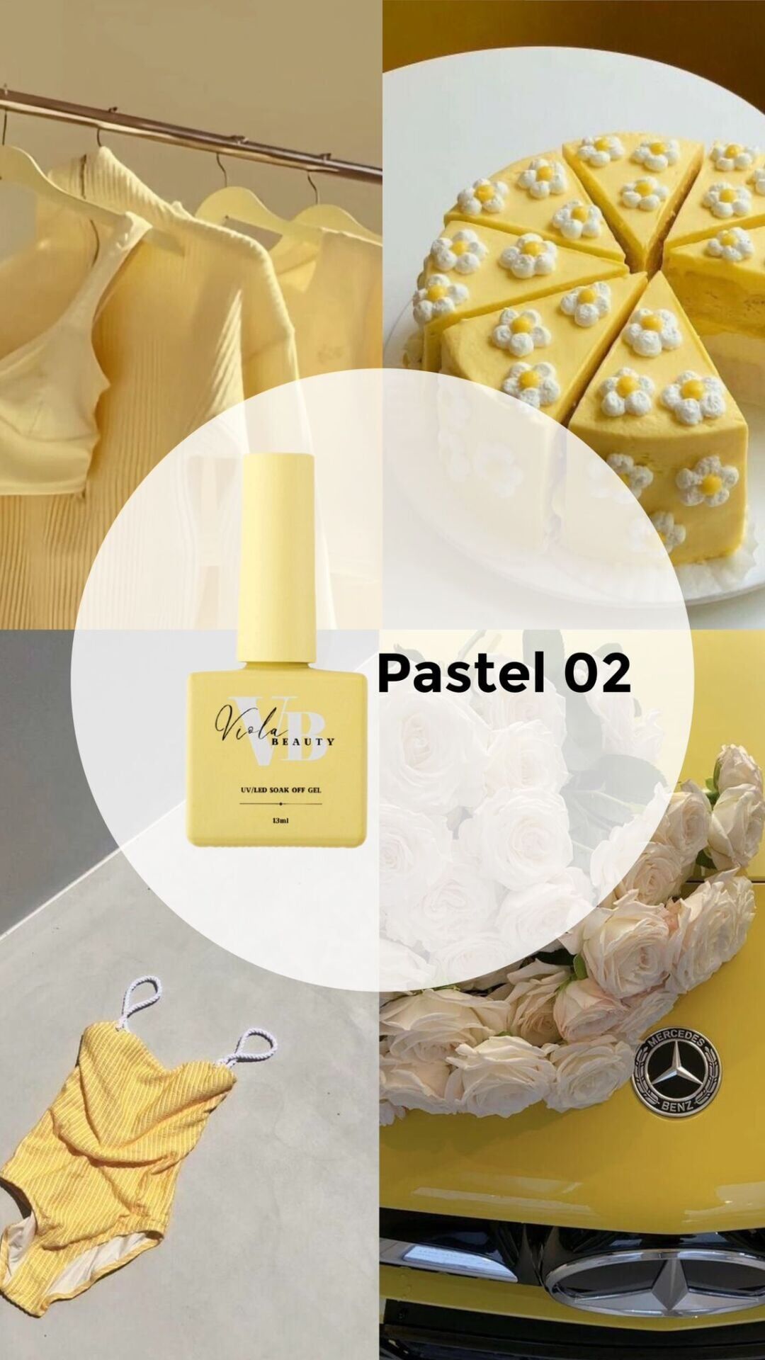 Viola Beauty Kalıcı Oje Pastel #0002 13 ml
