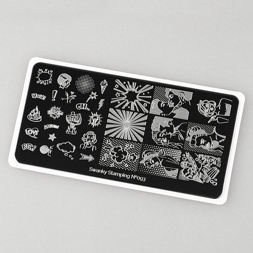 Swanky Stamping Plaka 093