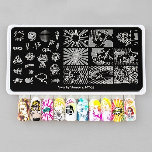 Swanky Stamping Plaka 093