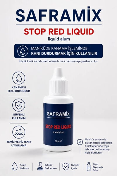 Viola Beauty Saframix Stop Red Liquid -( Kan Durdurucu Sıvı)