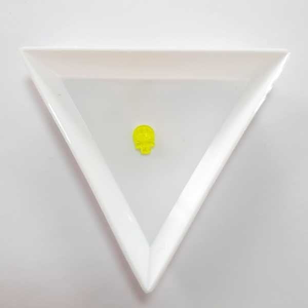 Taş Kuru Kafa Sarı Neon 6*8mm 1 Adet