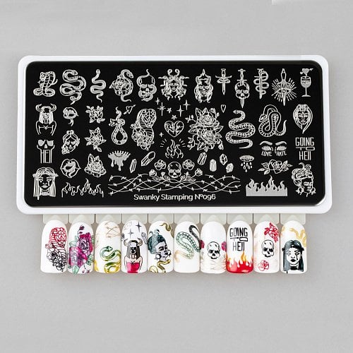 Swanky Stamping Plaka 096