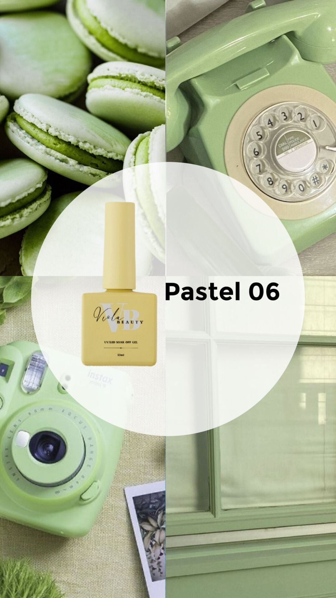 Viola Beauty Kalıcı Oje Pastel #0006 13 ml
