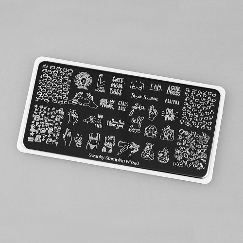 Swanky Stamping Plaka 098