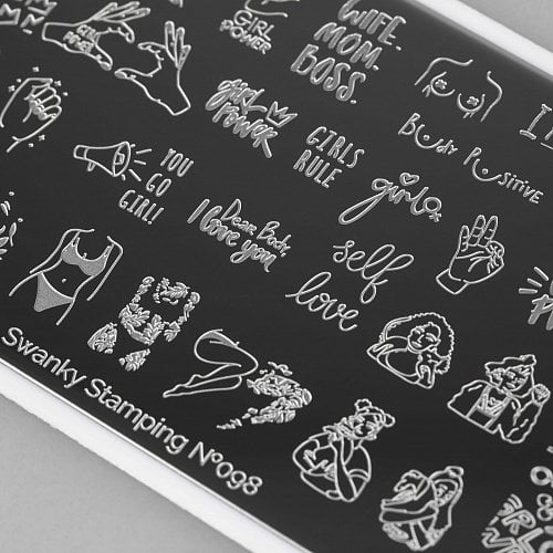 Swanky Stamping Plaka 098