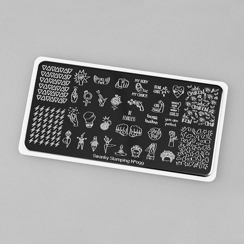 Swanky Stamping Plaka 099