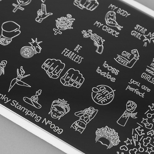 Swanky Stamping Plaka 099