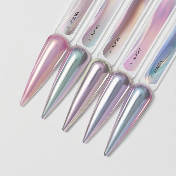 İva Nails Krom-Ayna Efekt AURORA №3  (0.2gr)