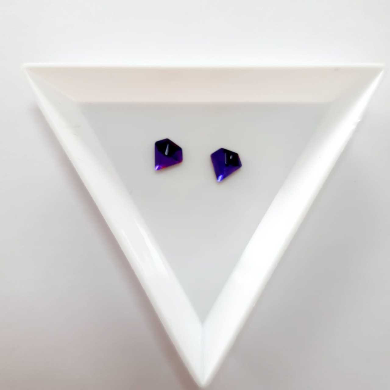 Taş Kristal Purple 7mm 2 Adet