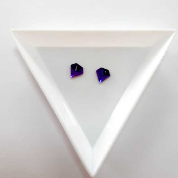 Taş Kristal Purple 7mm 2 Adet